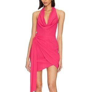 Amanda Uprichard Pink Mini Dress